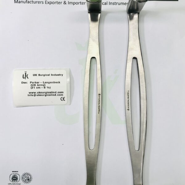 Parker langenback US Army retractor 21 cm
