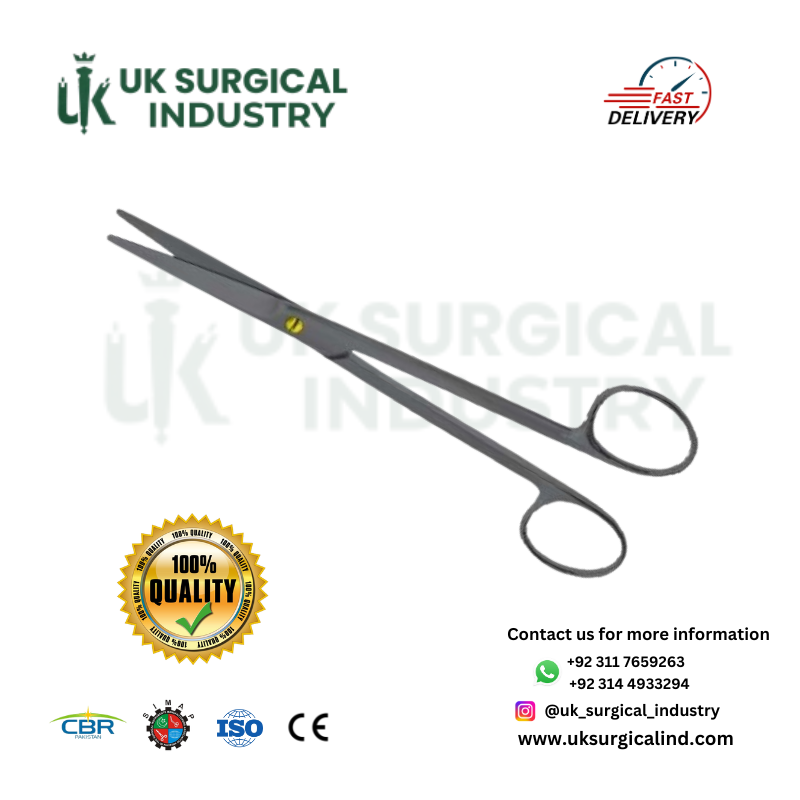 Ceramic Cut Mayo Scissors with Tungsten Carbide