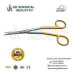 surgical industry Cottle Dorsal Scissors are guaranteed to stay sharp for lifetime. This Scissor is Useful in rhinoplasty & Facelift procedures. Heavy blades allow for dissection of tougher soft tissue. Cottle Dorsal Scissor feature tungsten carbide inlays on both blades for increased durability, sharper cutting edges & enhanced service life.