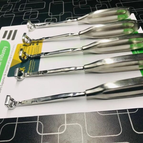 Barnhill Adenoid Curette with Blade set kit german stain less steel
