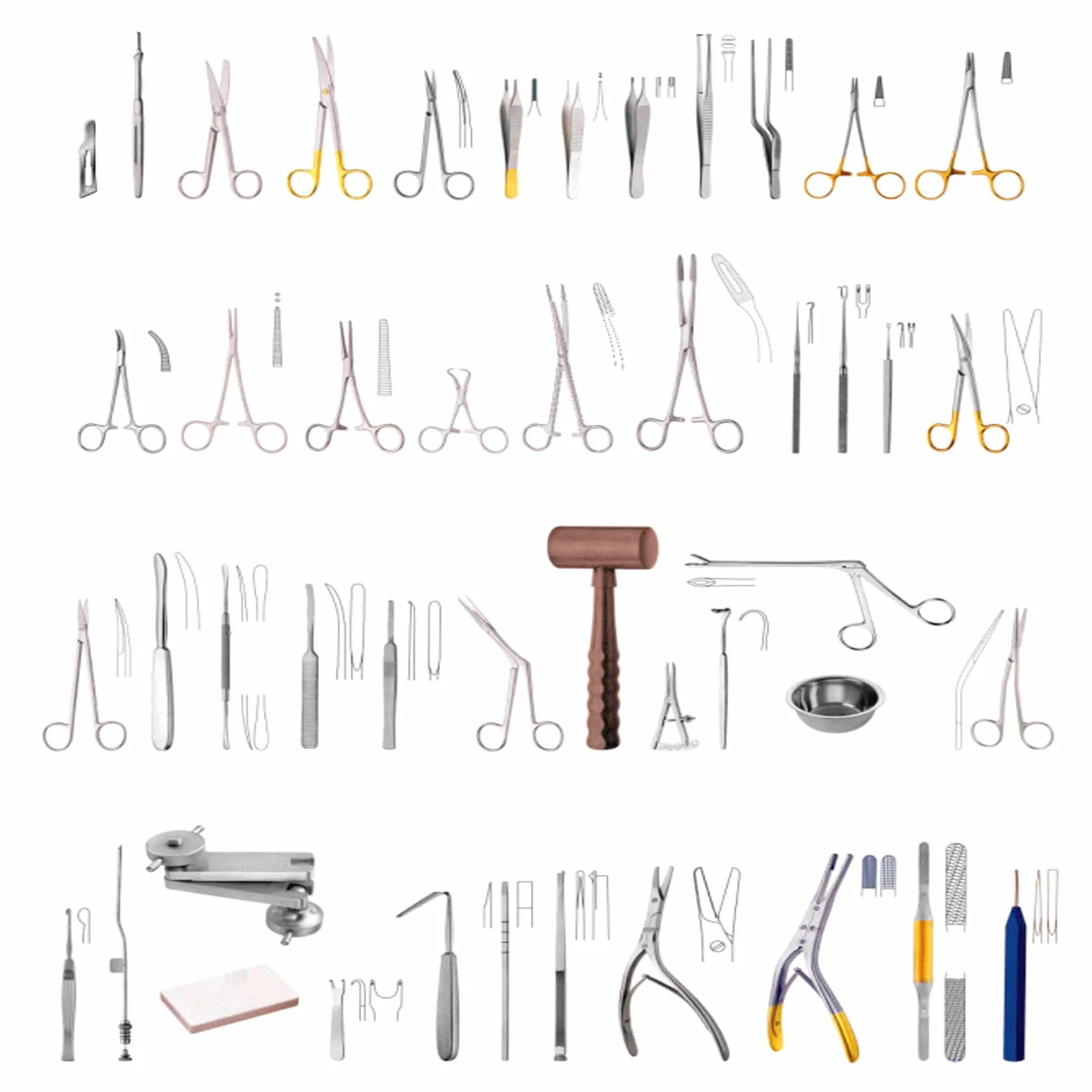 Rhinoplasty Gubisch Instruments Set Rhinoplasty Gubisch Instruments Set