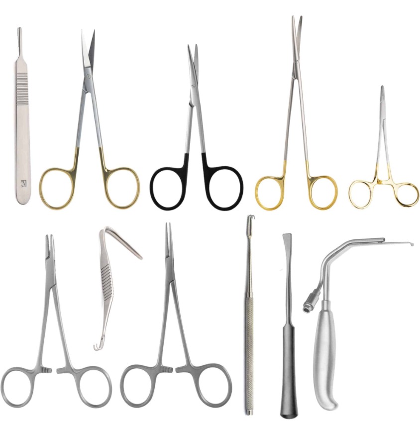 Chin Augmentation Instruments Set