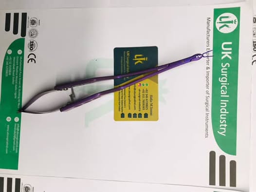 "Titanium & Stainless Steel Aneurysm Clip Applicators for Brain Surgery"